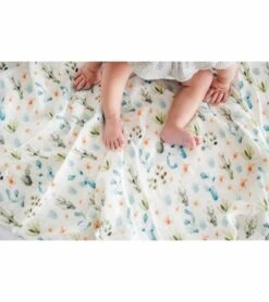 Loulou Lollipop Luxe Muslin Swaddle - Cactus Floral -Baby Products Store loulou lollipop luxe muslin swaddle cactus floral 152