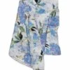 Loulou Lollipop Luxe Muslin Swaddle - Hydrangea -Baby Products Store loulou lollipop luxe muslin swaddle hydrangea 101