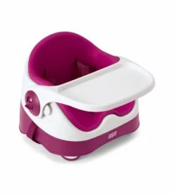 Mamas & Papas Baby Bud Portable Booster Chair- Raspberry