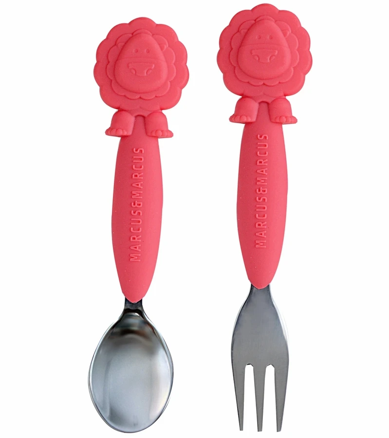 Marcus & Marcus Fork & Spoon Set - Lion 3 Marcus & Marcus Fork & Spoon Set - Lion