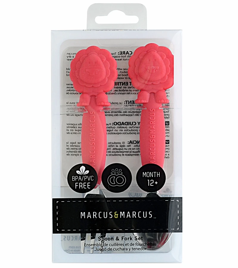 Marcus & Marcus Fork & Spoon Set - Lion 4 Marcus & Marcus Fork & Spoon Set - Lion - Image 2