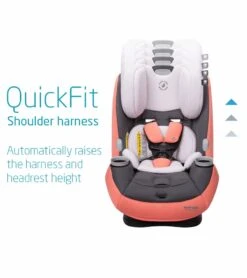 Maxi-Cosi Pria All-in-One Convertible Car Seat - Coral Quartz (PureCosi) -Baby Products Store maxi cosi pria all in one convertible car seat coral quartz purecosi 181