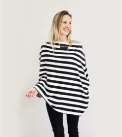 Milk Snob Infant Car Seat & Nursing Cover - Black/White -Baby Products Store milk snob infant car seat nursing cover black white 276