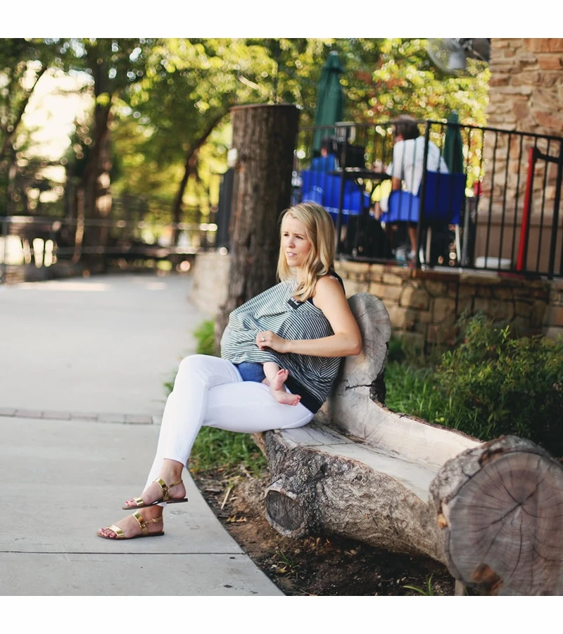 Milk Snob Infant Car Seat & Nursing Cover - French Floral 7 Milk Snob Infant Car Seat & Nursing Cover - French Floral - Image 5