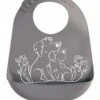 Modern-Twist Bucket Bib - Puppy Love Grey -Baby Products Store modern twist bucket bib puppy love grey 108