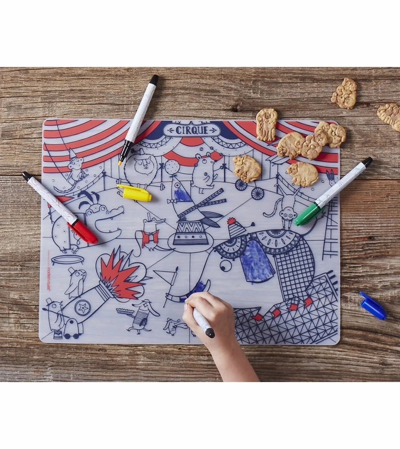Modern-Twist Mark-Mat + 4 Markers - Circus 5 Modern-Twist Mark-Mat + 4 Markers - Circus - Image 3