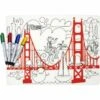 Modern-Twist Mark-Mat + 4 Markers - Golden Gate 1 Modern-Twist Mark-Mat + 4 Markers - Golden Gate -Baby Products Store modern twist mark mat 4 markers golden gate 108