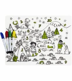 Modern-Twist Mark-Mat + 4 Markers - Numbers