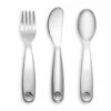 Munchkin Polish Stainless Steel Toddler Fork, Knife & Spoon Set 1 Munchkin Polish Stainless Steel Toddler Fork, Knife & Spoon Set -Baby Products Store munchkin polish stainless steel toddler fork knife spoon set 6