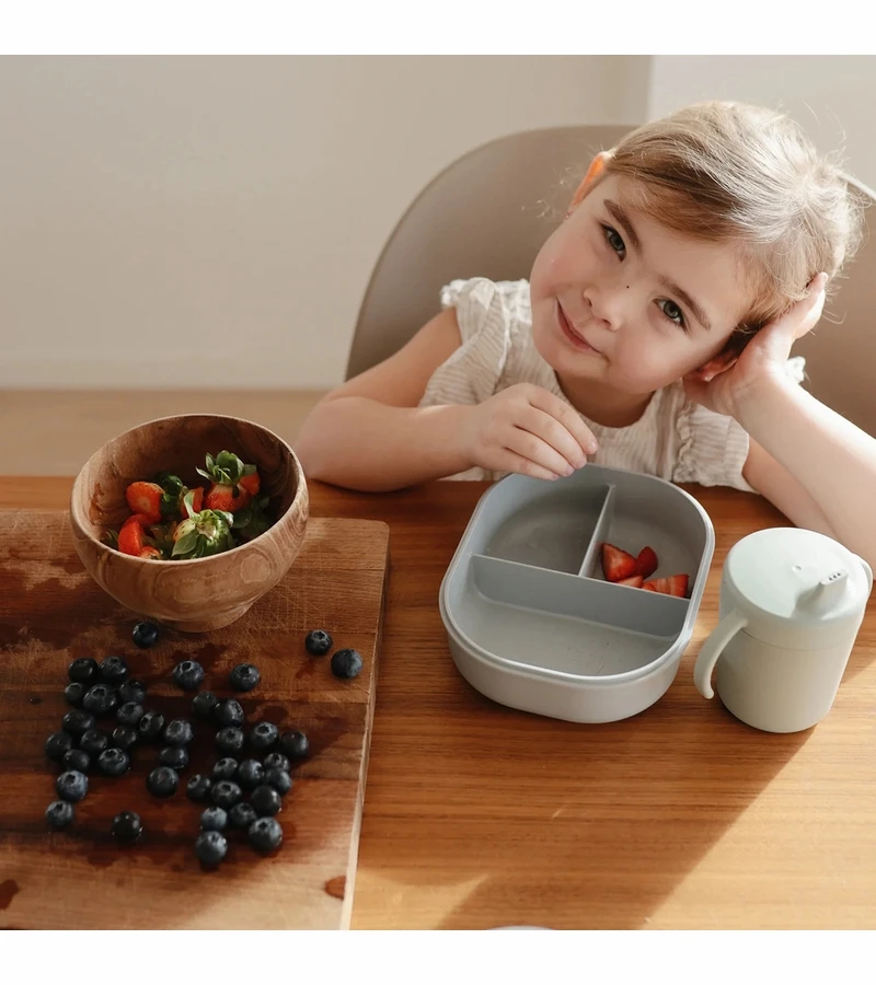 Mushie Lunchbox - Cloud 4 Mushie Lunchbox - Cloud - Image 2