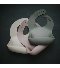 Mushie Silicone Baby Bib - Shifting Sand -Baby Products Store mushie silicone baby bib shifting sand 94