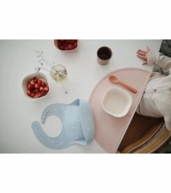 Mushie Silicone Place Mat - Rainbows -Baby Products Store mushie silicone place mat rainbows 90