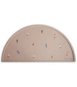 Mushie Silicone Place Mat - Rocket Ships