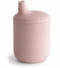 Mushie Silicone Sippy Cup - Blush