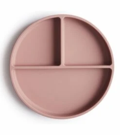 Mushie Silicone Suction Plate - Blush