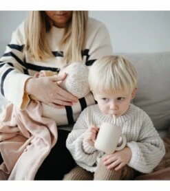 Mushie Silicone Training Cup + Straw - Shifting Sand -Baby Products Store mushie silicone training cup straw shifting sand 105