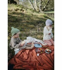 Mushie Square Dinnerware Bowls, Set Of 2 - Sage -Baby Products Store mushie square dinnerware bowls set of 2 sage 124