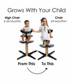 Nomi Complete High Chair - White/White Oak -Baby Products Store nomi complete high chair white white oak 195