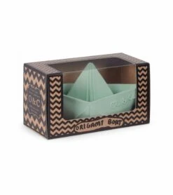 Oli & Carol Origami Boat Bath Toy - Mint -Baby Products Store oli carol origami boat bath toy mint 31