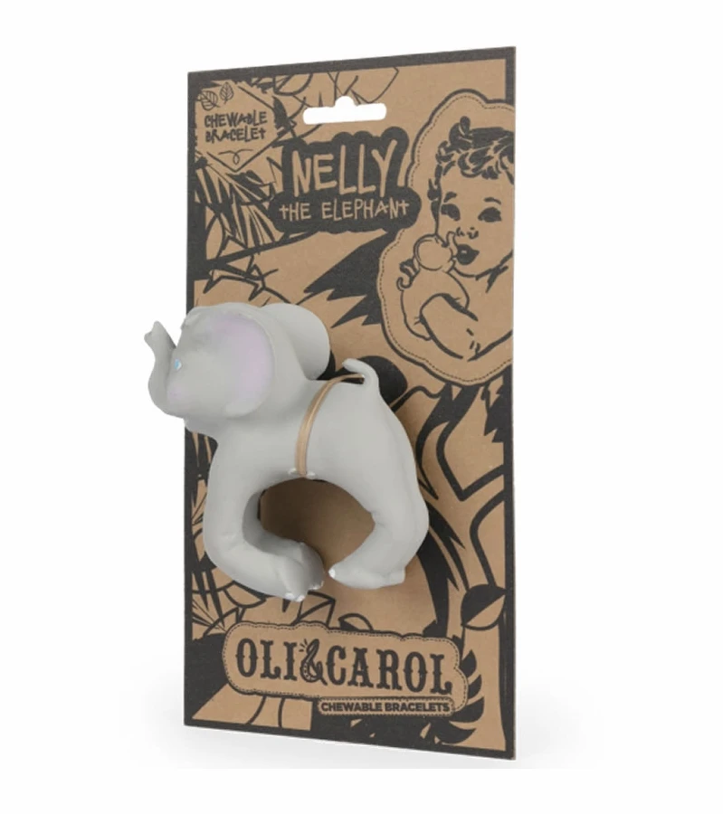 Oli & Carol Vintage Elephant Bath Toy - Nelly The Elephant 7 Oli & Carol Vintage Elephant Bath Toy - Nelly The Elephant - Image 5