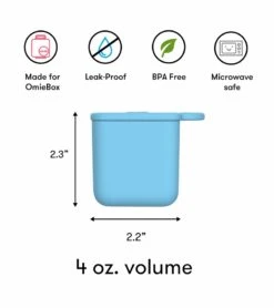 Omie Life OmieDip Sets - Blue / Lime -Baby Products Store omie life omiedip sets blue lime 97
