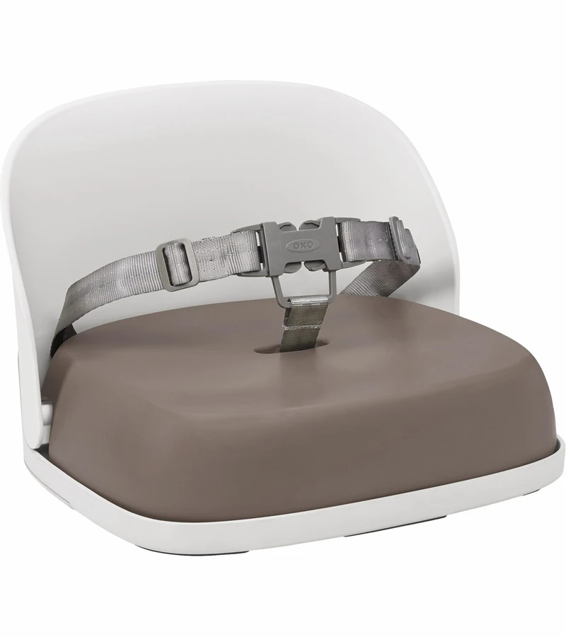 OXO Tot Perch Portable Booster Chair With Straps - Taupe 3 OXO Tot Perch Portable Booster Chair With Straps - Taupe
