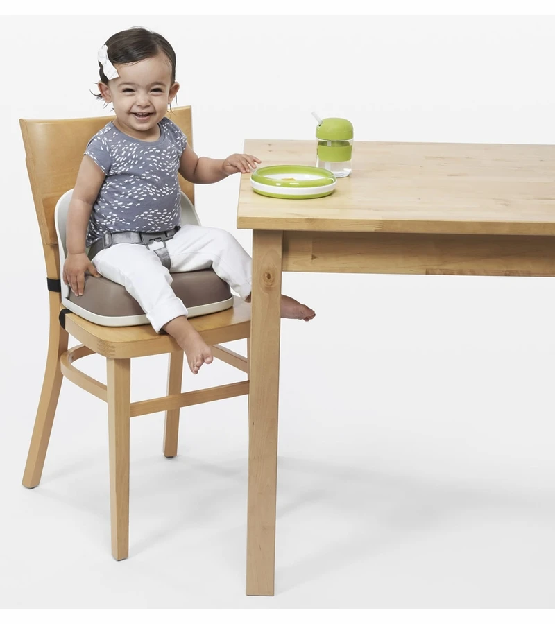 OXO Tot Perch Portable Booster Chair With Straps - Taupe 5 OXO Tot Perch Portable Booster Chair With Straps - Taupe - Image 3