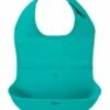 OXO Tot Roll Up Bib - Teal 2 OXO Tot Roll Up Bib - Teal -Baby Products Store oxo tot roll up bib teal 135
