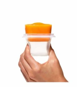 OXO Tot Silicone Freezer Storage Containers, 4 Oz - Teal -Baby Products Store oxo tot silicone freezer storage containers 4 oz teal 11