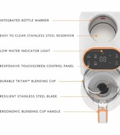 Quark Quook Baby Food Maker, Bottle Warmer & Sterilizer -Baby Products Store quark quook baby food maker bottle warmer sterilizer 12