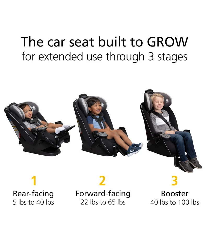 Safety 1st Grow And Go Extend 'n Ride LX All-in-One Convertible Car Seat - Seas The Day 6 Safety 1st Grow And Go Extend 'n Ride LX All-in-One Convertible Car Seat - Seas The Day - Image 4