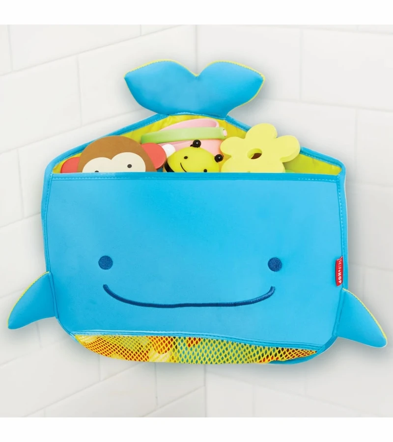 Skip Hop Moby Corner Bath Toy Organizer 3 Skip Hop Moby Corner Bath Toy Organizer - Image 2