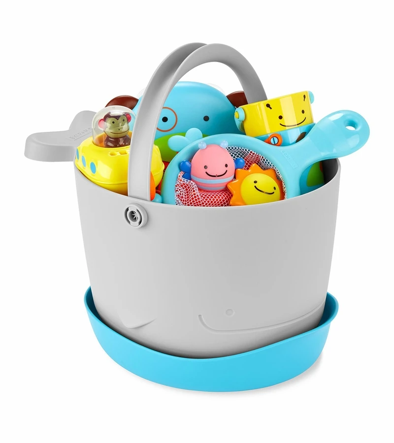 Skip Hop MOBY Fun-Filled Bath Toy Bucket Gift Set 5 Skip Hop MOBY Fun-Filled Bath Toy Bucket Gift Set - Image 3