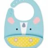 Skip Hop Zoo Fold & Go Silicone Bib - Unicorn -Baby Products Store skip hop zoo fold go silicone bib unicorn 208