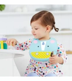 Skip Hop Zoo Fold & Go Silicone Bib - Unicorn -Baby Products Store skip hop zoo fold go silicone bib unicorn 212