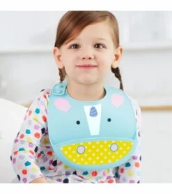 Skip Hop Zoo Fold & Go Silicone Bib - Unicorn -Baby Products Store skip hop zoo fold go silicone bib unicorn 213