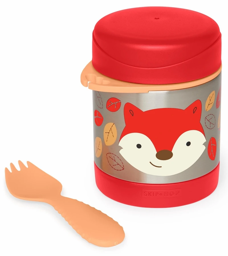 Skip Hop Zoo Food Jar - Fox 4 Skip Hop Zoo Food Jar - Fox - Image 2