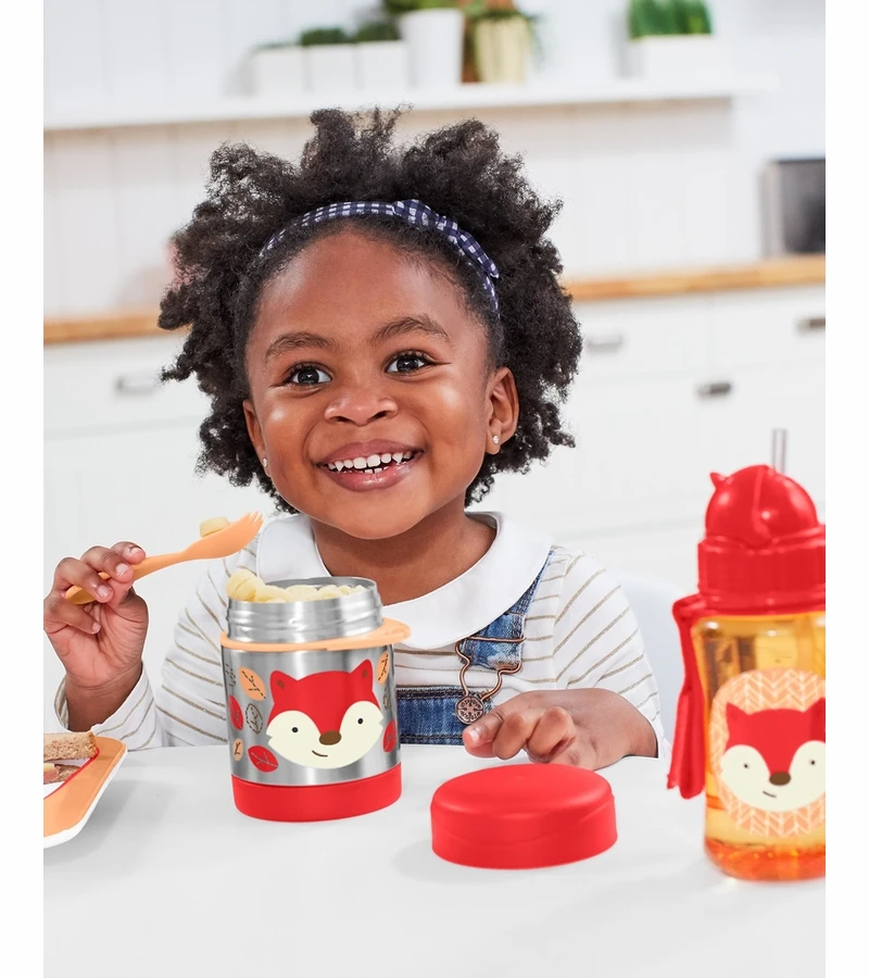 Skip Hop Zoo Food Jar - Fox 6 Skip Hop Zoo Food Jar - Fox - Image 4