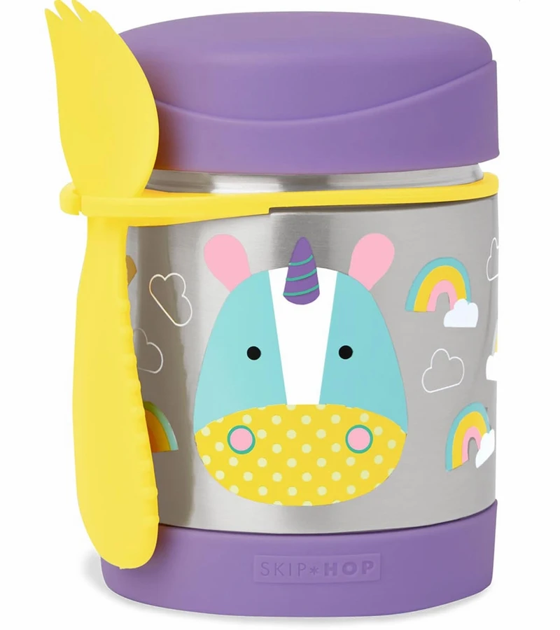 Skip Hop Zoo Food Jar - Unicorn 3 Skip Hop Zoo Food Jar - Unicorn