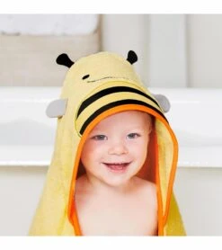 Skip Hop ZOO Hooded Towel - Bee 7 Skip Hop ZOO Hooded Towel - Bee -Baby Products Store skip hop zoo hooded towel bee 119
