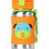 Skip Hop Zoo Stainless Steel Straw Bottle - Dog 1 Skip Hop Zoo Stainless Steel Straw Bottle - Dog -Baby Products Store skip hop zoo stainless steel straw bottle dog 107