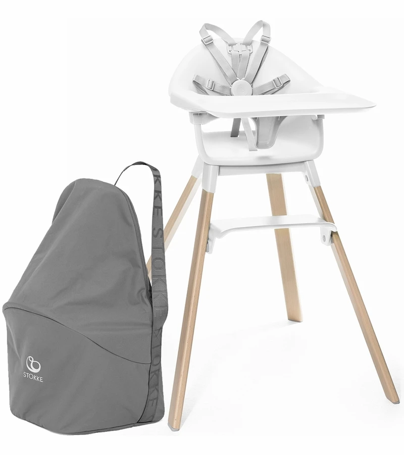 Stokke Clikk High Chair Travel Bundle - White 3 Stokke Clikk High Chair Travel Bundle - White
