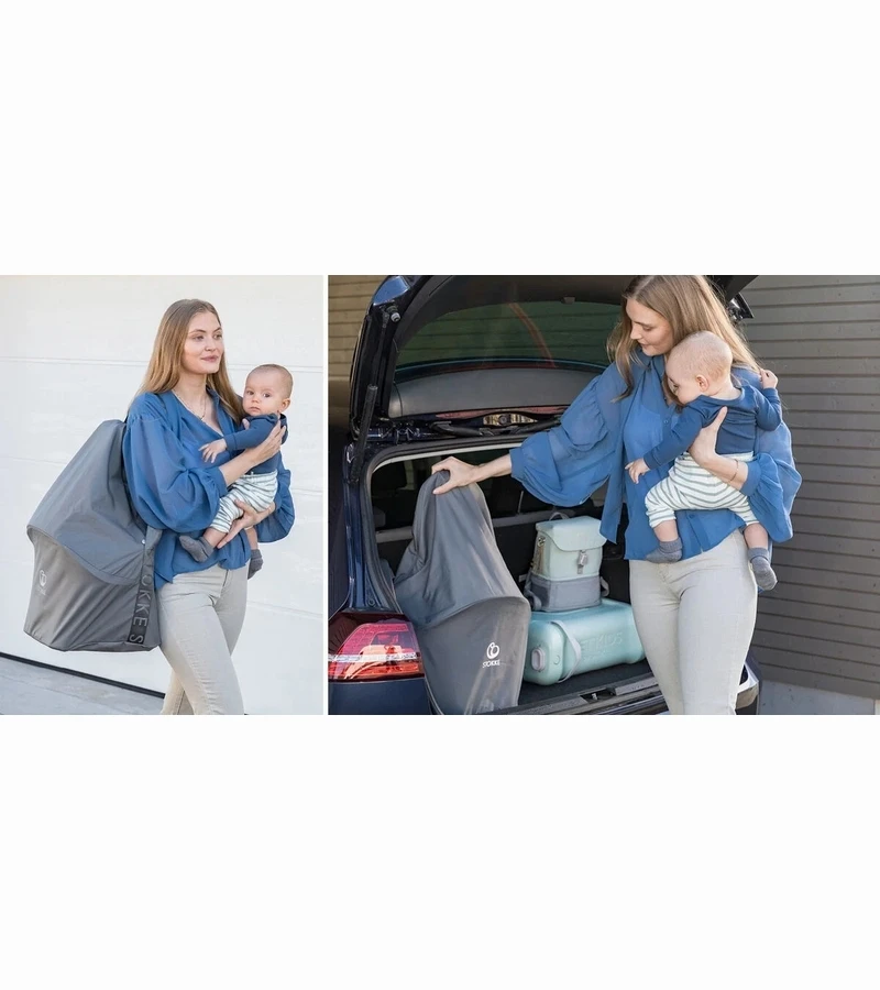 Stokke Clikk High Chair Travel Bundle - White 9 Stokke Clikk High Chair Travel Bundle - White - Image 7