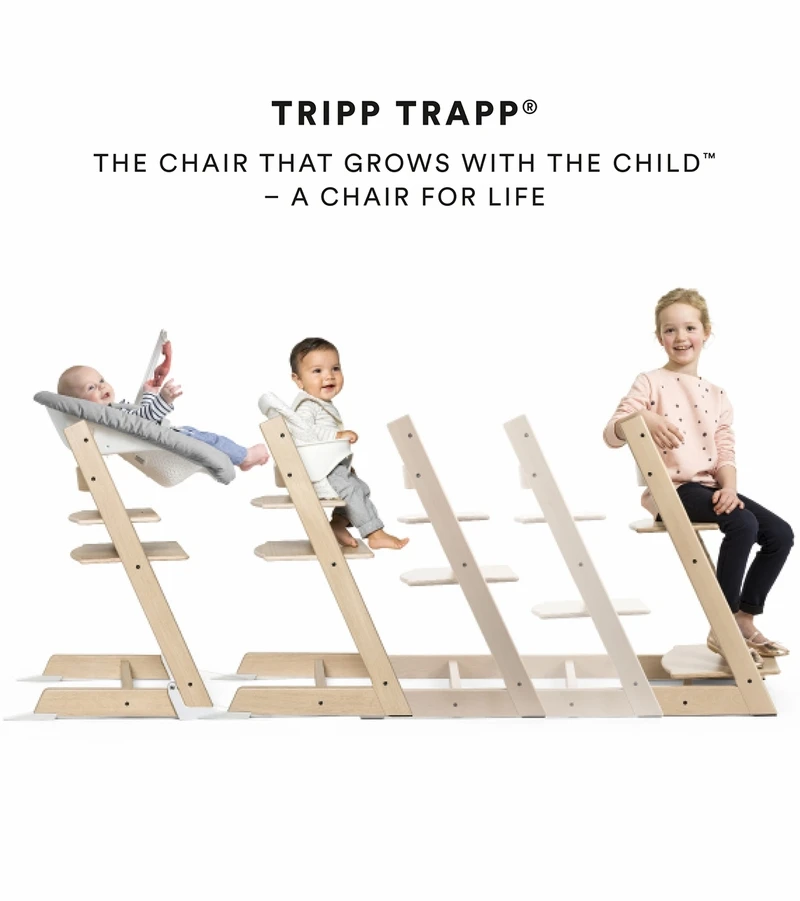 Stokke Tripp Trapp Chair - Walnut Brown 7 Stokke Tripp Trapp Chair - Walnut Brown - Image 5