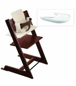 Stokke Tripp Trapp Complete High Chair - Walnut/Beige Stripe