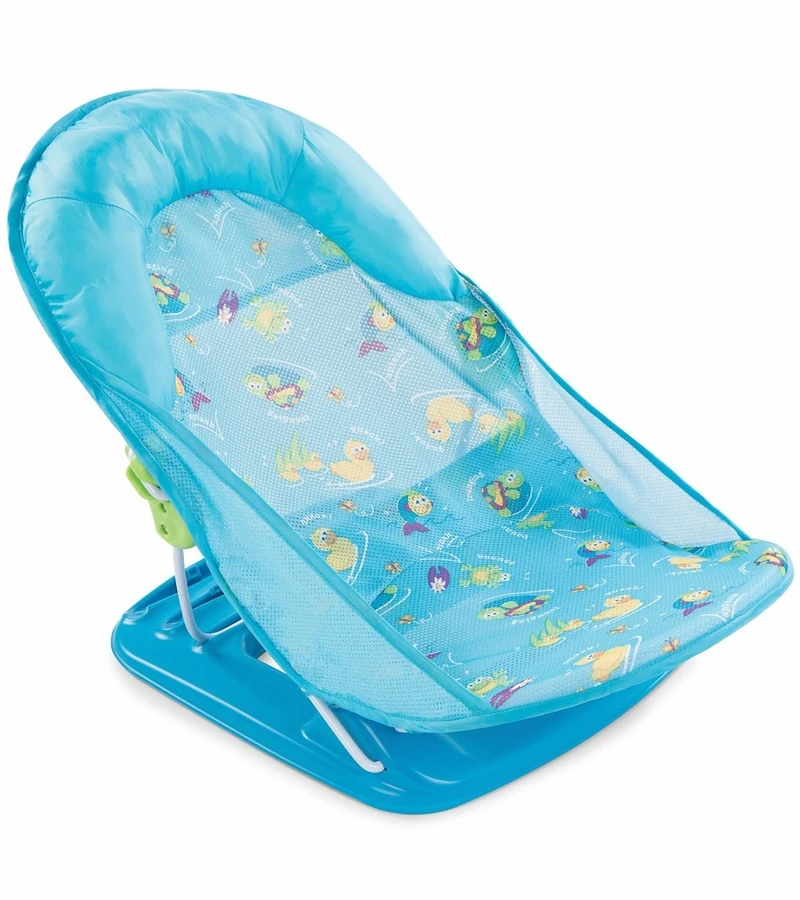 Summer Infant Deluxe Baby Bather - Blue 3 Summer Infant Deluxe Baby Bather - Blue