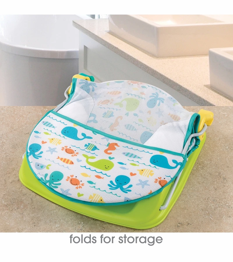 Summer Infant Deluxe Baby Bather - Whalin' Around 6 Summer Infant Deluxe Baby Bather - Whalin' Around - Image 4