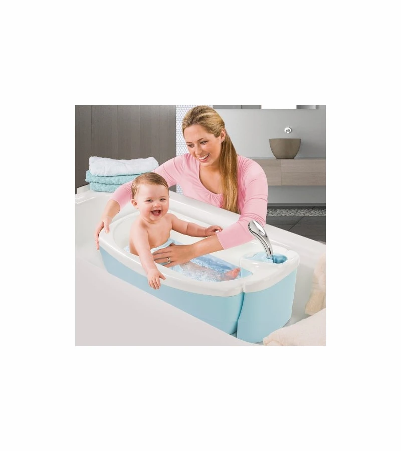 Summer Infant Lil Luxuries Tub - Blue 4 Summer Infant Lil Luxuries Tub - Blue - Image 2