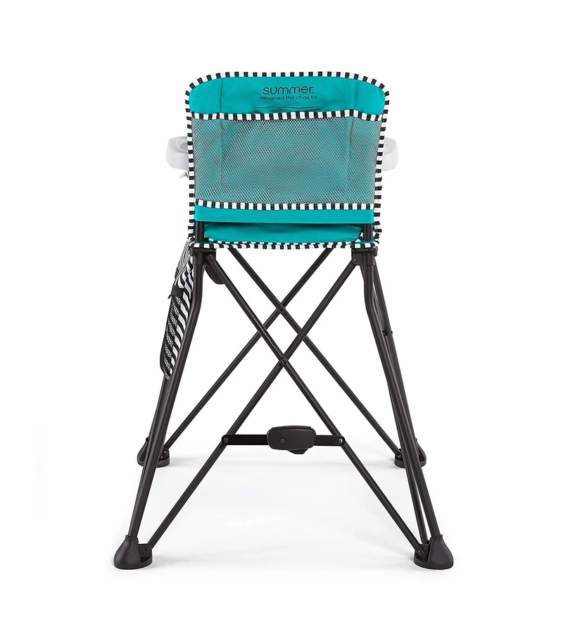 Summer Infant Pop ?n Dine SE Highchair - Aqua Sugar 4 Summer Infant Pop ?n Dine SE Highchair - Aqua Sugar - Image 2