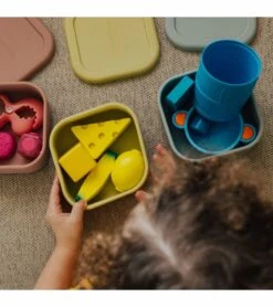 The Dearest Grey Mini Bento Box - Cloud -Baby Products Store the dearest grey mini bento box cloud 92